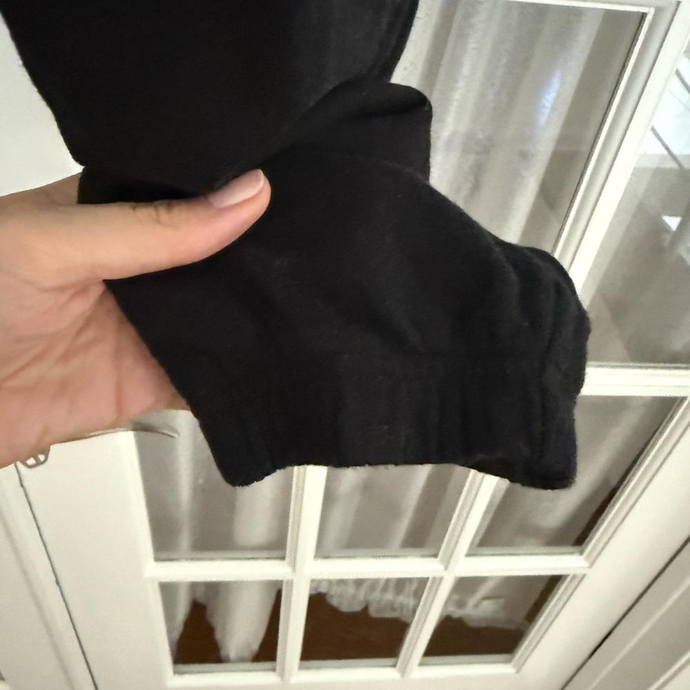 Gap Black Joggers With Drawstring - image 5